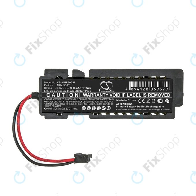 Baterija za Mitsubishi Melservo MR-J3, 2000mAh, Li-MnO2, 3.6V, MR-J3BAT, HQ