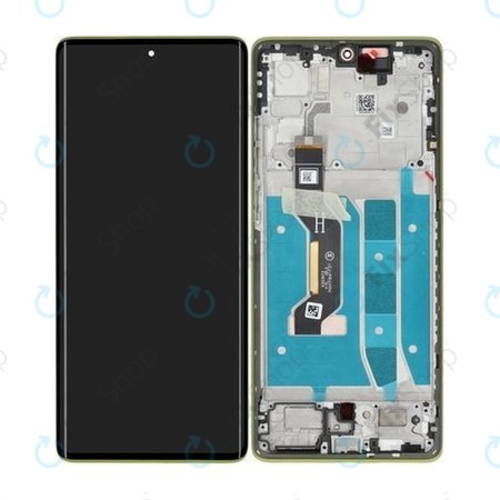 Motorola Moto G85 5G - LCD zaslon + zaslon osjetljiv na dodir + okvir (Olive Green) - 5D68C24855 Genuine Service Pack