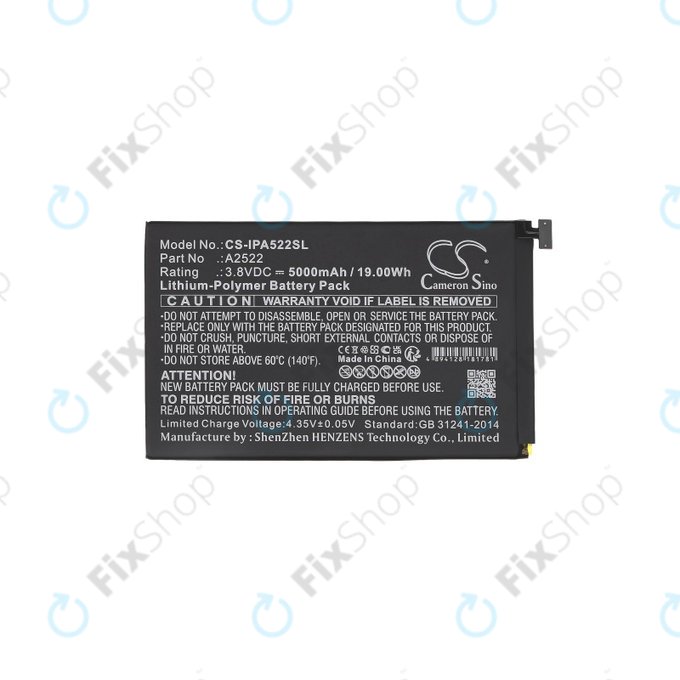 Apple iPad Mini 6 - Baterija A2522 5000mAh HQ