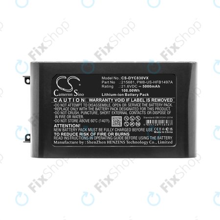 Dyson V8 - Baterija 215681, PM8-US-HFB1497A Li-Ion 5000mAh HQ