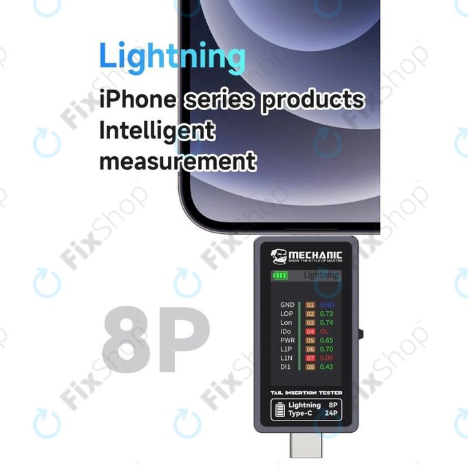 Mechanic T-824 - Tester priključka za punjenje