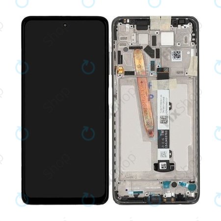 Xiaomi Poco X3 Pro - LCD zaslon + zaslon osjetljiv na dodir + okvir (Phantom Black) - 560002J20S00 Originalni servisni paket