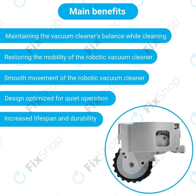 Xiaomi Mijia 1S - Kotač s motorom (lijevo) (Bijela)