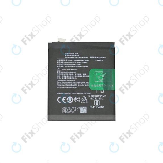 OnePlus 8 Pro - Baterija BLP759 4510mAh