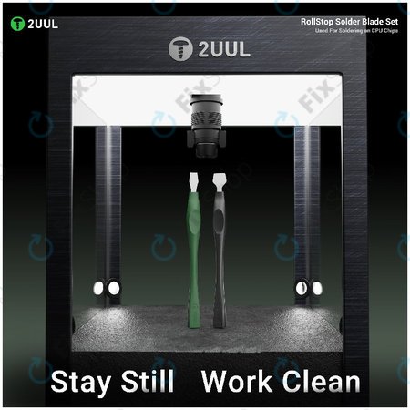 Set oštrica za čišćenje IC čipova i uklanjanje ljepila, 2UUL DA19