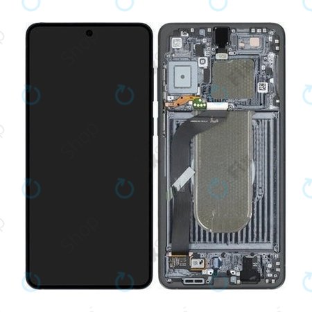Samsung Galaxy S25 Edge - LCD zaslon + zaslon osjetljiv na dodir + okvir (Titanium Jetblack) - GH82-37224C Genuine Service Pack