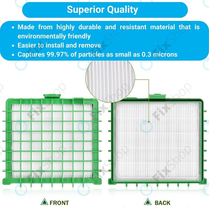 HEPA filter, 2 kom za Rowenta Silence Force, X-Trem