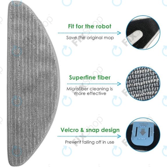Krpa za brisanje, 2 kom za iRobot Roomba Combo i5, j5