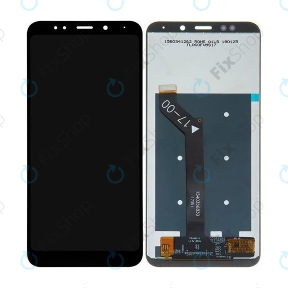 Xiaomi Redmi 5 Plus (Redmi Note 5) - LCD zaslon + zaslon osjetljiv na dodir (Black) TFT
