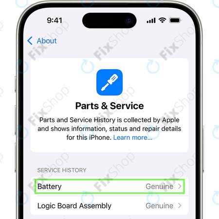 Srednji okvir s baterijom za iPhone 16e | White | ZD076-00698 | Genuine Apple