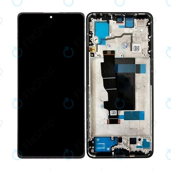 Xiaomi Redmi Note 13 Pro 5G 2312DRA50C - LCD zaslon + zaslon osjetljiv na dodir + okvir (Midnight Black) OLED