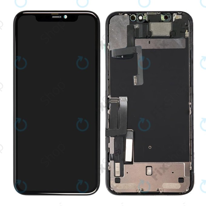 Apple iPhone 11 - LCD zaslon + steklo na dotik + okvir - 661-15932 Genuine Service Pack