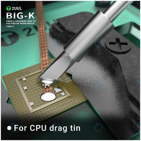 Vrh lemila, tip nož (K), 2UUL C210