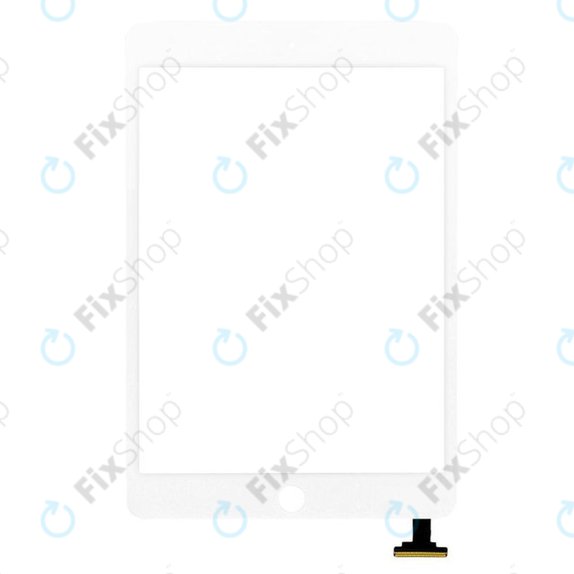 Apple iPad Mini 3 - Zaslon osjetljiv na dodir (bijeli)