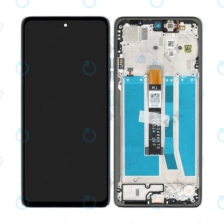 Motorola Moto G75 5G - LCD zaslon + zaslon osjetljiv na dodir + okvir (Succulent Green) - 5D68C29068 Genuine Service Pack