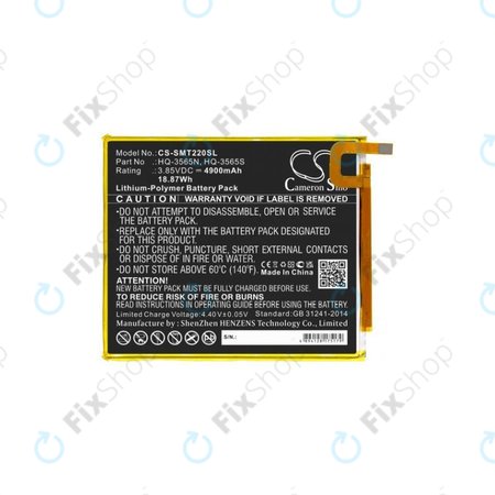 Samsung Galaxy Tab A7 Lite - Baterija HQ-3565N 4900mAh HQ