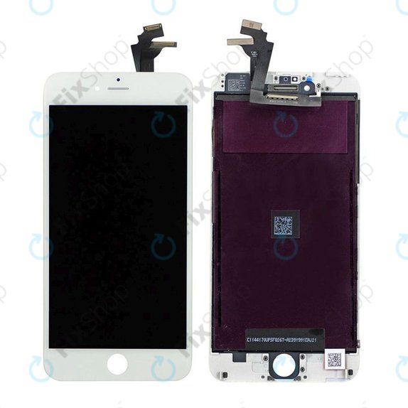 Zaslon za iPhone 6 Plus, White, Dodirni ekran s okvirom