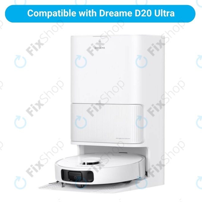 Set rezervnih dijelova za Dreame D20 Ultra (2x Glavna četka, 4x Filter, 4x Bočna četka, 8x Krpa za brisanje, 4x Vrećica za prašinu)