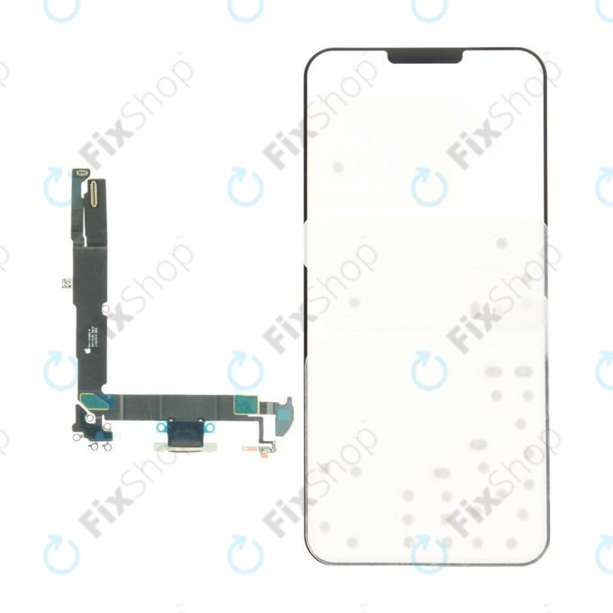 Konektor za punjenje + Flex kabel za iPhone 16 Plus | White | 923-11093 | Genuine Apple