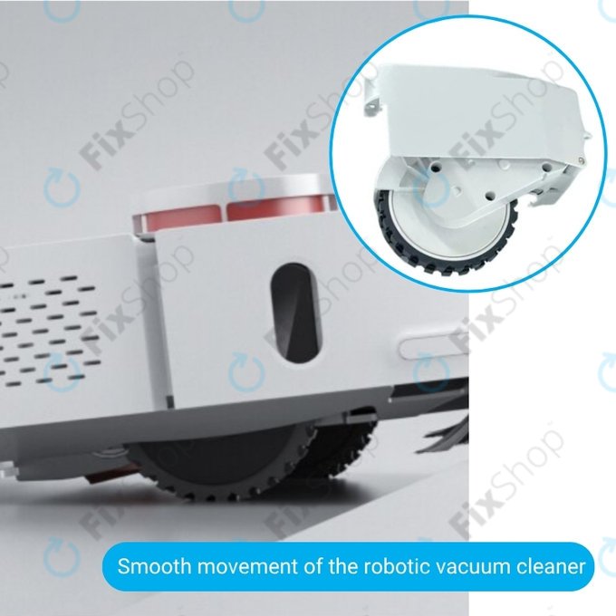 Roidmi EVE Plus - Kotač s motorom (lijevo) (Bijela)