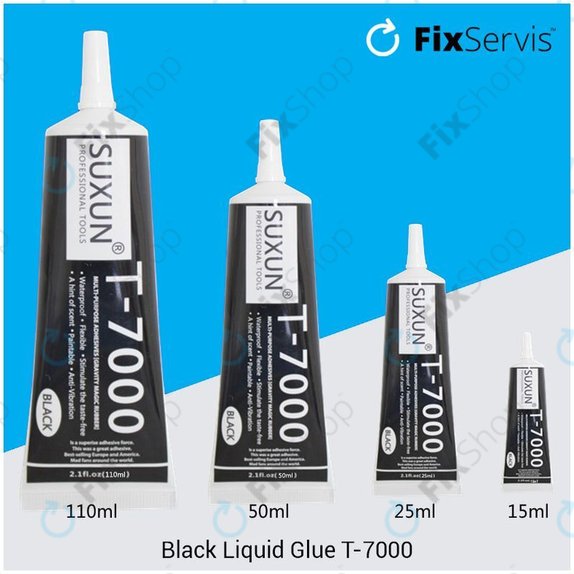 Ljepilo T-7000 - 15 ml (crno)