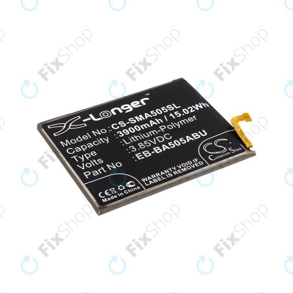 Baterija za  Samsung A20 A205F, 3900mAh, Li-Pol, 3.85 V, EB-BA505ABN, HQ