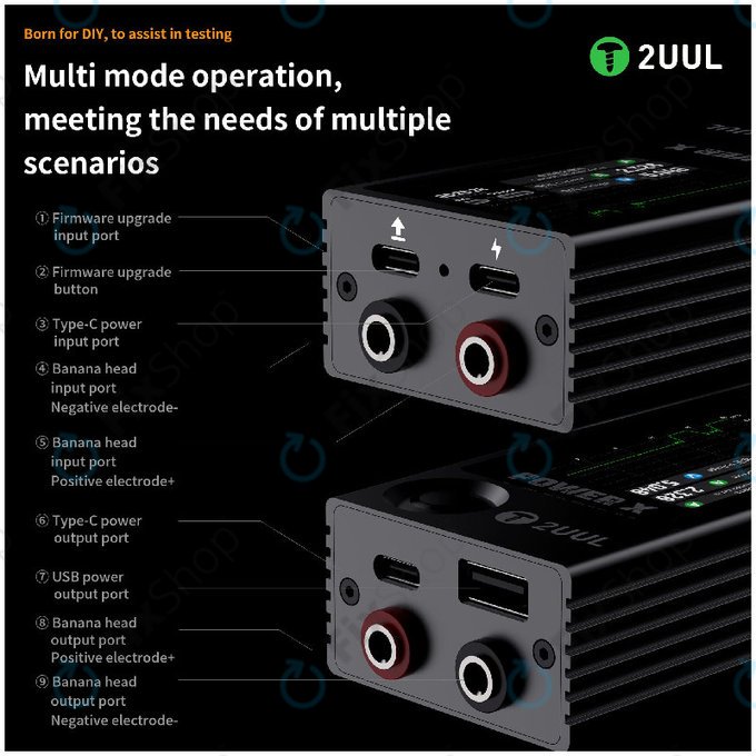 USB mjerač napona i struje (multimetar), 2UUL PW11