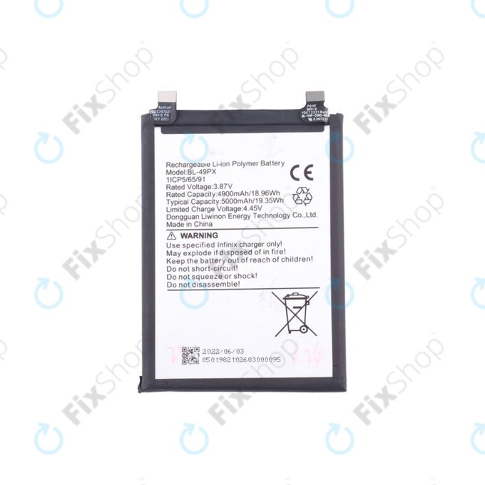 Infinix Note 30 Pro, 30 VIP X6710 - Baterija BL-49PX 5000mAh