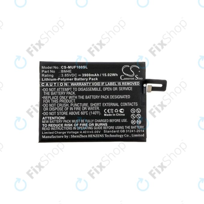 Xiaomi Pocophone F1 - Baterija BM4E 3900mAh HQ