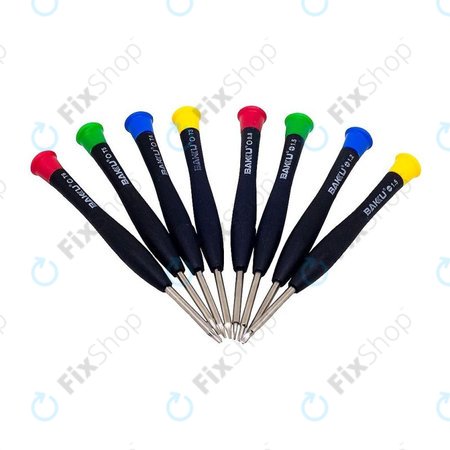 Baku BK-6108 - Set odvijača za telefone, tablete i prijenosna računala (8kom)