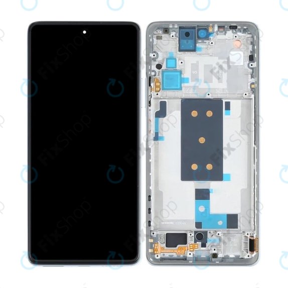 Xiaomi 11T, 11T Pro - LCD zaslon + zaslon osjetljiv na dodir + okvir (Celestial Blue) OLED