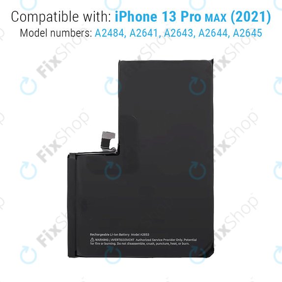 Baterija za iPhone 13 Pro Max, 4352mAh
