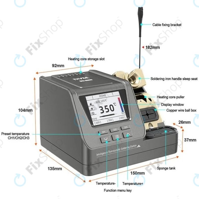 GVM H3 - Pametna pajalice stanica 3u1