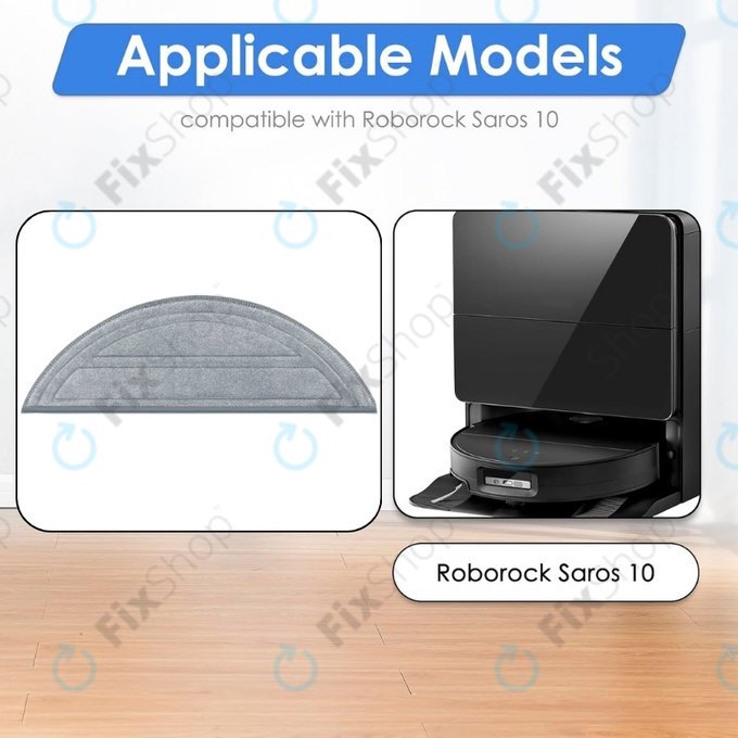 Krpa za brisanje, 2 kom za Xiaomi Roborock Saros 10