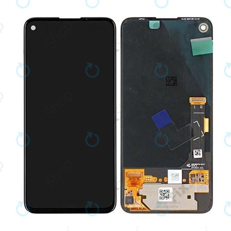 Google Pixel 4a 4G - LCD zaslon + zaslon osjetljiv na dodir - G949-00007-01 Originalni servisni paket