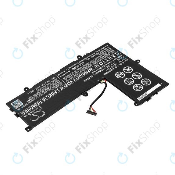 Baterija za Asus VivoBook E200, L200, Eeebook X206, 3350mAh, Li-Pol, 7.6V, C21N1521, HQ