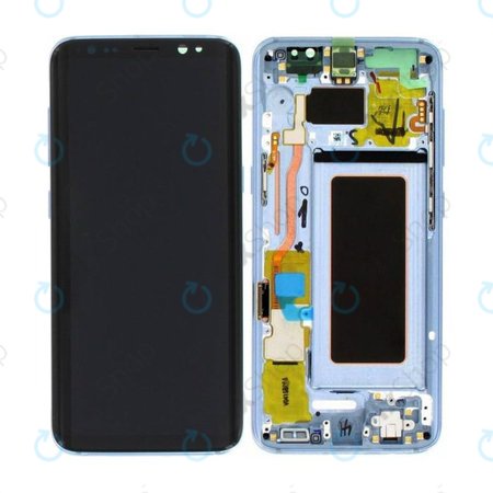 Samsung Galaxy S8 G950F - LCD zaslon + zaslon osjetljiv na dodir + okvir (Coral Blue) - GH97-20457D, GH97-20473D, GH97-20458D, GH97-20629D Originalni servisni paket