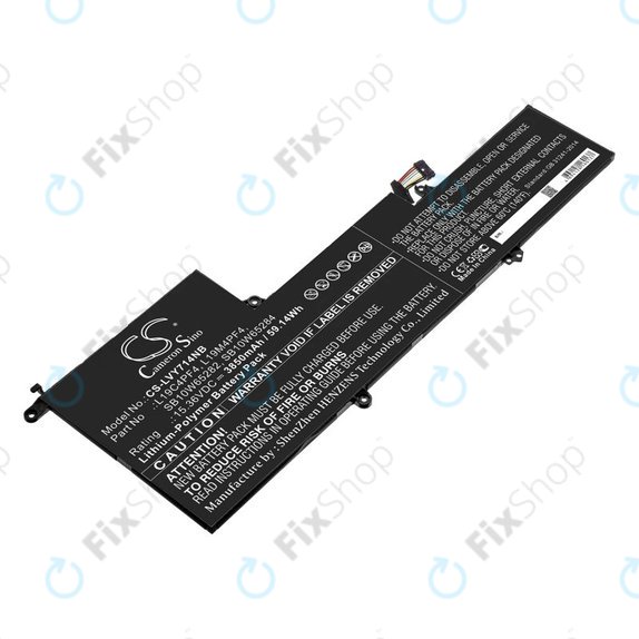Baterija za Lenovo Yoga Slim 7, 14s, 3850mAh, Li-Pol, 15.36V, L19C4PF4, HQ