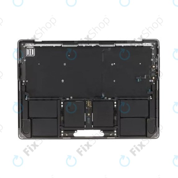 Gornji okvir tipkovnice za MacBook Pro 14", A3185 (2024), s US tipkovnicom i baterijom, Space Black, 661-50210, Genuine Apple