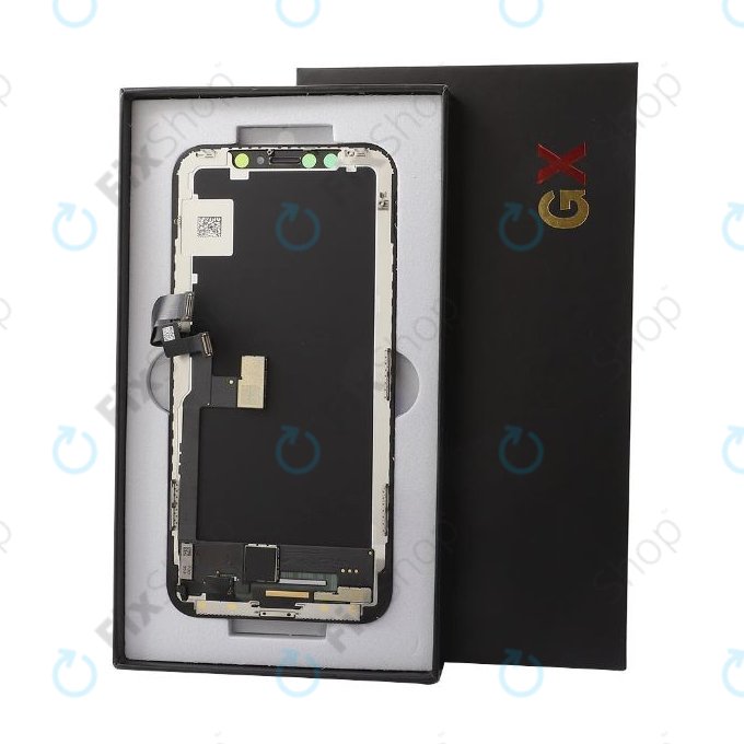 Zaslon Hard OLED za iPhone XS Max, Dodirni ekran s okvirom, FixPremium