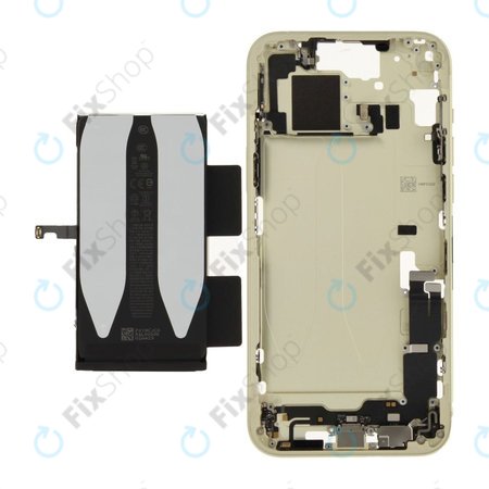 Srednji okvir s baterijom za iPhone 15 Plus | Yellow | ZD076-00676 | Genuine Apple