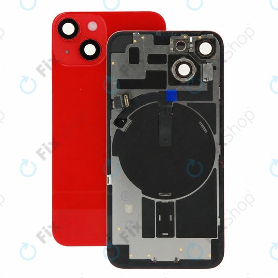Staklo stražnjeg kućišta za iPhone 14, (PRODUCT)RED, Pulled A