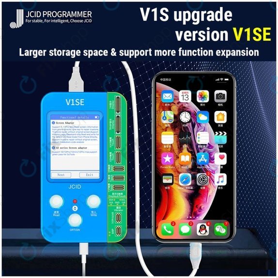 JC V1SE Programmer + LCD ploča (iPhone 7 - 11 Pro Max)