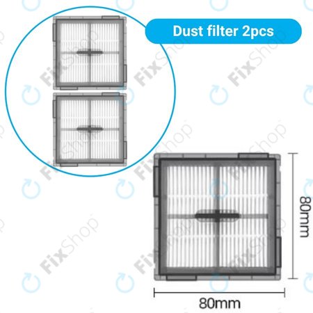 Xiaomi Roborock Q10-series, S8 Pro, S8 Pro Plus - Kompletan set
