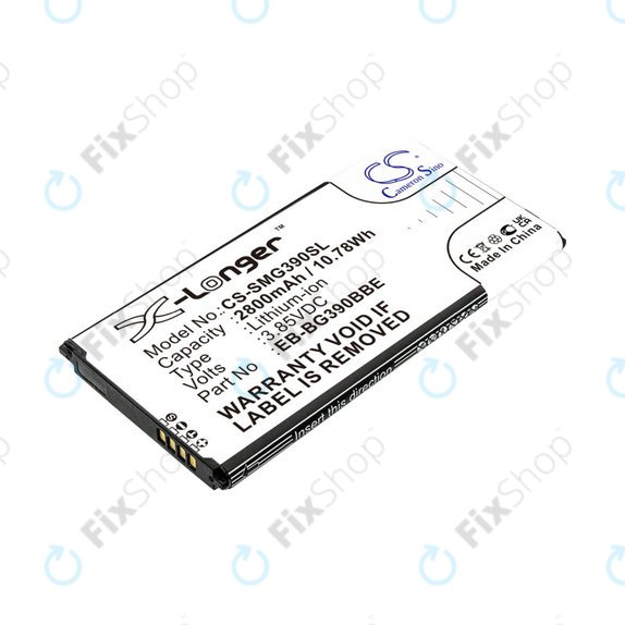 Baterija za Samsung Galaxy Xcover 4, 4S, 2800mAh, Li-Ion, 3.85V, EB-BG390BBE, HQ