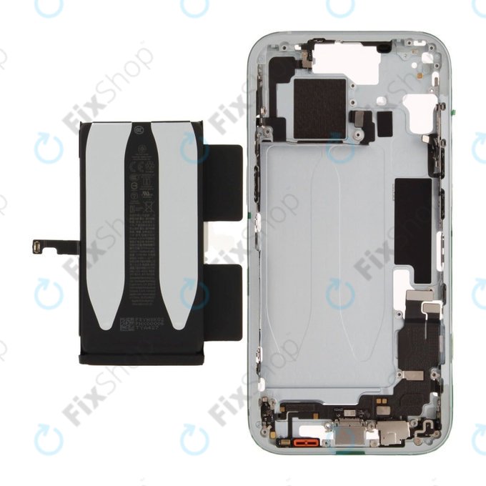 Srednji okvir s baterijom za iPhone 15 | Blue | ZD076-00672 | Genuine Apple