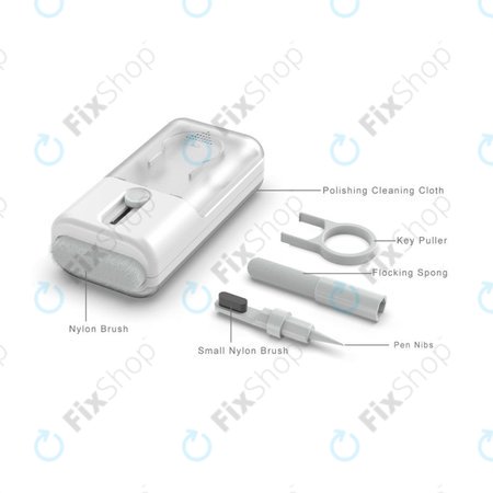 Višenamjenski set četkica s izvlakačem krpe i ključeva 6u1