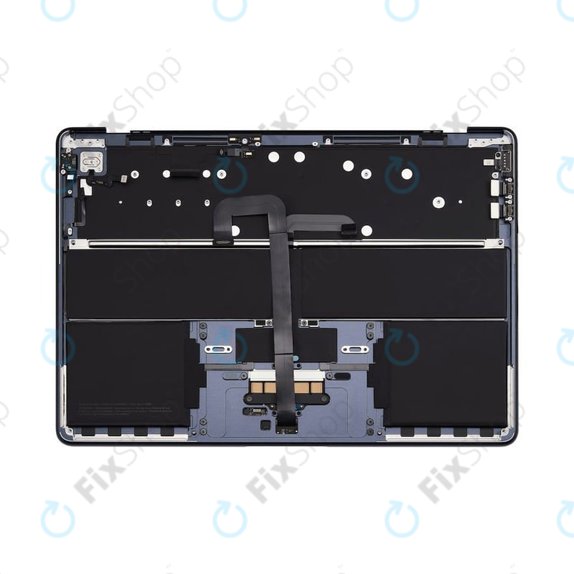 Gornji okvir tipkovnice za MacBook Air 13", A3113 (2024), s US tipkovnicom i baterijom, Midnight, 661-40230, Genuine Apple