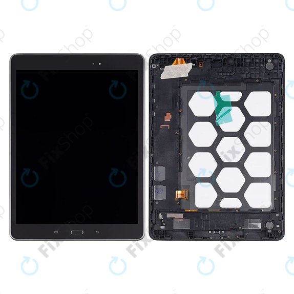 Samsung Galaxy Tab A 9.7 T555 - LCD zaslon + zaslon osjetljiv na dodir + okvir (crni)