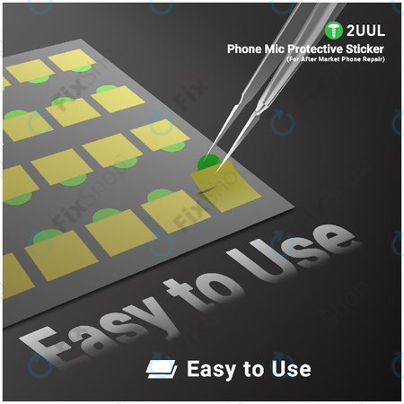 Zaštitne naljepnice za mikrofon telefona, 2UUL DA32, 500kom/pak